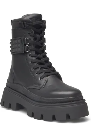 Palladium Pallasquad Lth Shoes Boots Ankle Boots Laced Boots Black