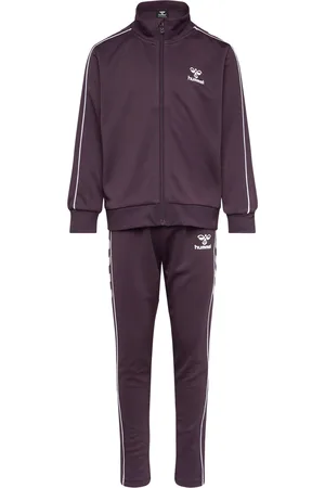 Hummel Hmltrack Tracksuit Sport Tracksuits Purple