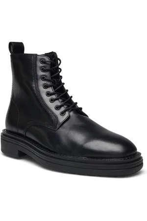 GANT Boggar Mid Boot Snørestøvler Black