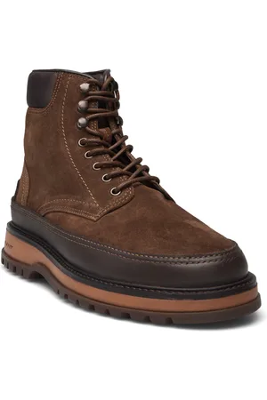 GANT Clafton Mid Boot Snørestøvler Brown