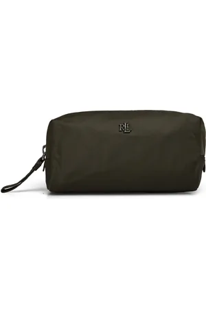 Ralph Lauren Nylon Cosmetic Pouch Toilettaske Green