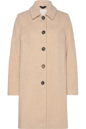 Part Two Kamillaspw Otw Outerwear Coats Winter Coats Beige