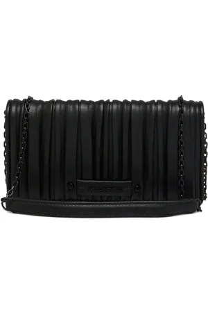 Karl Lagerfeld K/Kushion Crossbody Wallet Designers Crossbody Bags Black