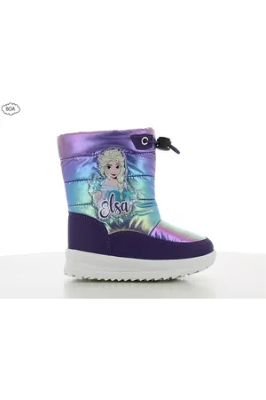 Frost Frozen Snowboot Slippers Hjemmesko Purple