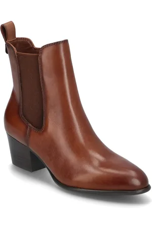 Tamaris Women Boots Shoes Boots Ankle Boots Ankle Boots With Heel Brown