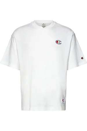 Champion T T-Shirt Tops T-Kortærmet Skjorte White