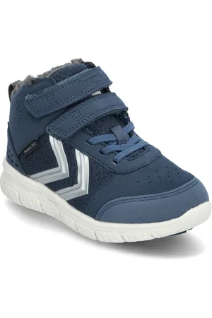Hummel Crosslite Winter Mid Tex Jr Sport Winter Boots Winter Boots W. Velcro Navy