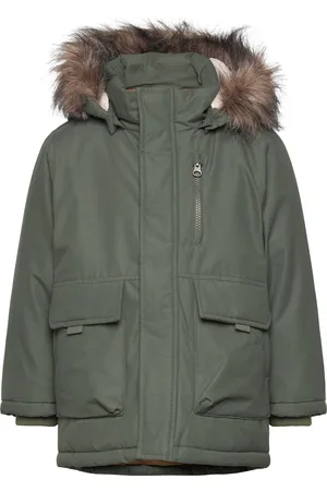 NAME IT Nmmmaster05 Parka Jacket Pb Fo Parka Jakke Green