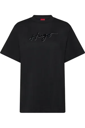 HUGO BOSS Vintage Tee_12 Tops T-shirts & Tops Short-sleeved Black