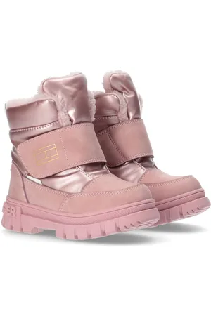 Tommy Hilfiger Snow Boots Vinterstøvler Pull On Pink