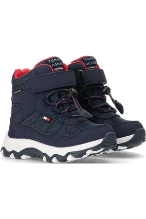 Tommy Hilfiger Warm Winter Boots Vinterstøvler Med Snøre Navy
