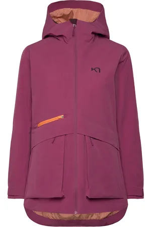 Kari Traa Therese Jacket Sport Sport Clothing Sport Outerwear Sport Jackets Sport Ski Jackets Purple