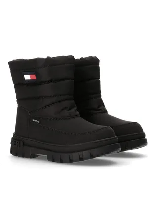 Tommy Hilfiger Kids Chunky Winter Boots Vinterstøvler Pull On Black