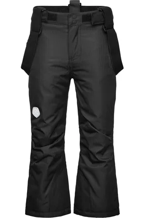 Color Kids Ski Pants - Slim Outerwear Snow-ski Clothing Snow-ski Pants Black