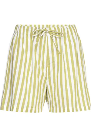 Organic Basics Core Sleep Poplin Shorts Shorts Green