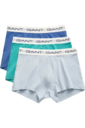GANT Trunk 3-Pack Boxershorts Blue