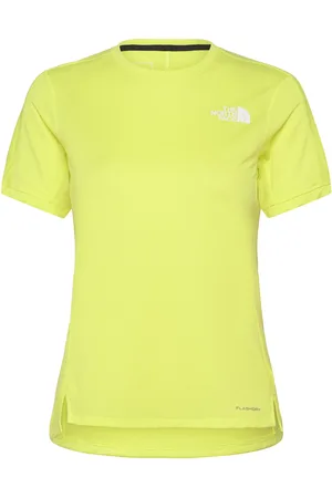 The North Face W Sunriser S/S Sport Women Sport Clothing Sports Tops & T-shirts Sport T-Skjorte Yellow