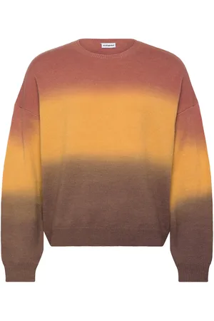 H2OFagerholt Sundown Knit Sweater Tops Sweatshirts & Hoodies Sweatshirts Orange