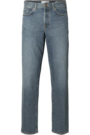 SELECTED Slh190-Regular Tape Cole 3070 M.b Noos Bottoms Jeans Regular Blue