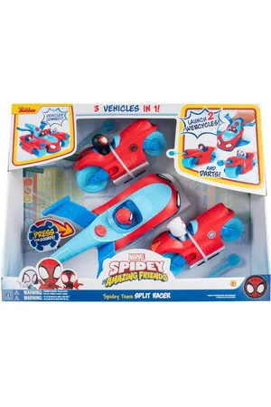 SPIDERMAN Spidey Team Split Racer Sfx Toys Playsets & Action Figures Play Sets Multi/patterned