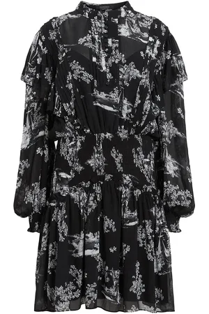 AllSaints Aubrey Dress Kort Kjole Black