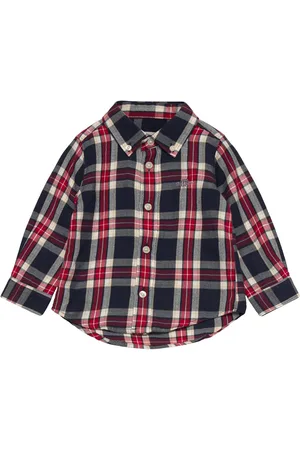 GANT Checked Flannel Bd Shirt Tops Shirts Long-sleeved Shirts Multi/patterned