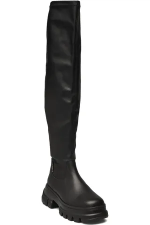 Tommy Hilfiger Tjw Lightweight Otk Boot Lange Støvler Black