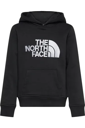 The North Face B Drew Peak P/O Hoodie Tops Sweatshirts & Hoodies Hoodies Black