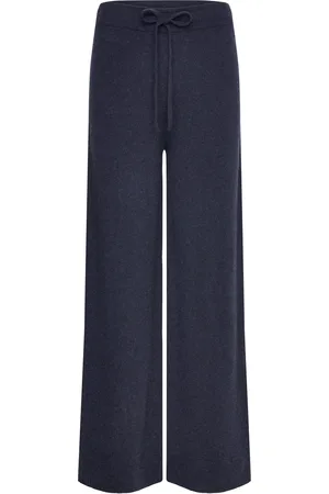 GANT Wool Knitted Pants Pyjamasbukser Hyggebukser Navy