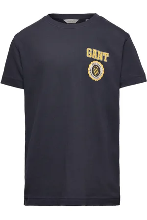 GANT 1949 T-Shirt Tops T-Kortærmet Skjorte Navy
