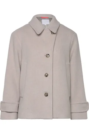 Naja Lauf Rakel Jacket Lux Wool Uldjakke Jakke Cream