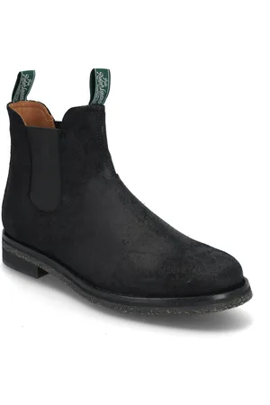 Ralph Lauren Suede-Radford Chls-Bo-Tal Støvlet Chelsea Boot Black