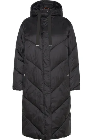HUGO BOSS C_Pollylong Foret Jakke Black