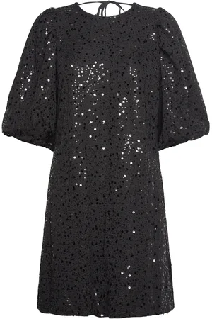 Noella Pastis Short Dress Kort Kjole Black