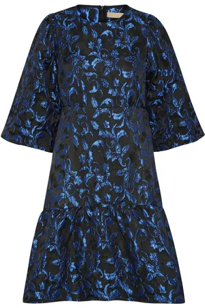 Culture Cuastro Dress Kort Kjole Blue