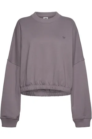 adidas Premium Essentials Over D Sweatshirt Sport Women Sport Clothing Sport Sweatshirts & Hoodies Sport Sweatshirts Grey