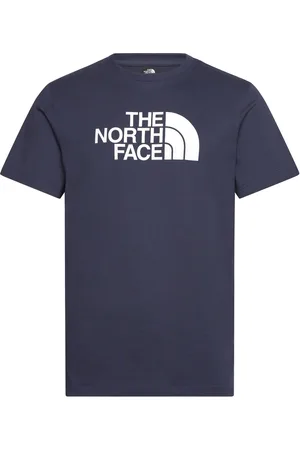 The North Face M Ss Easy Tee Sport Men Men Sports Clothes Sport Tops Sport T-Skjorte Navy