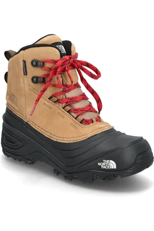 The North Face Y Chilkat V Lace Wp Vinterstøvler Med Snøre Beige