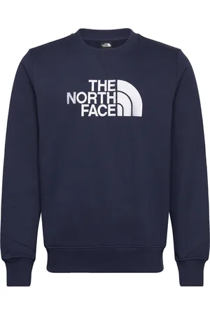 The North Face M Drew Peak Crew Sport Men Sport Clothing Sport Sweatshirts & Hoodies Sport Sweatshirts Navy