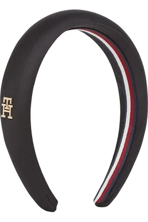 Tommy Hilfiger Elevated Chic Headband Accessories Hair Accessories Hair Band Black