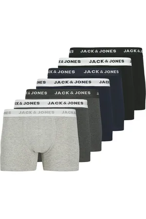 JACK & JONES Jacbasic Trunks 7 Pack Noos Boxershorts Grey Jack & J S