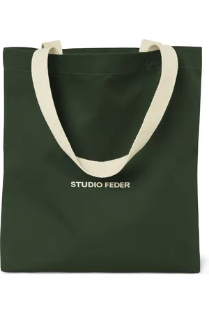 Studio Feder Sigrid Tote Bag Bags Totes Khaki Green