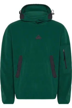 adidas City Escape Polarfleece Hoodie Sport Sport Clothing Sport Sweatshirts & Hoodies Sport Hoodies Green