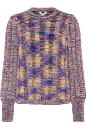 Object Objtalpa Knit Re L/S Pullover 135 Tops Knitwear Jumpers Multi/patterned
