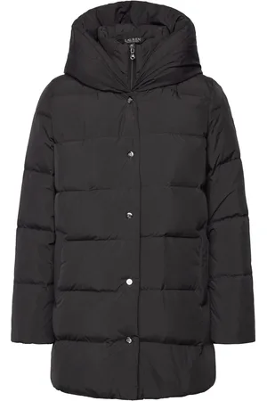 Ralph Lauren Matte Finish-Duvet Down Vestee Foret Jakke Black