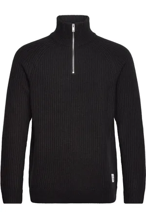 Matinique Mablimey 73 Tops Knitwear Half Zip Jumpers Black