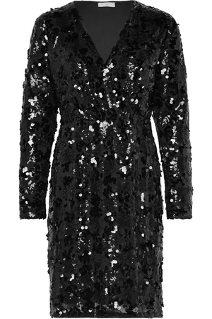 Freequent Fqsesa-Dress Kort Kjole Black