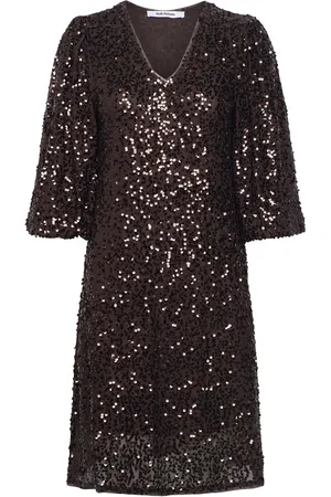 Soft Rebels Sraudrey Dress Kort Kjole Brown