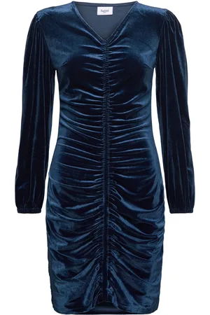 Saint Tropez Hebasz Dress Kort Kjole Blue