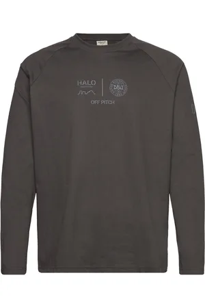 Hummel Halo Dbu Ls Graphic T-Shirt Sport Sport Clothing Sport Tops Sport Long Sleeved Tops Black